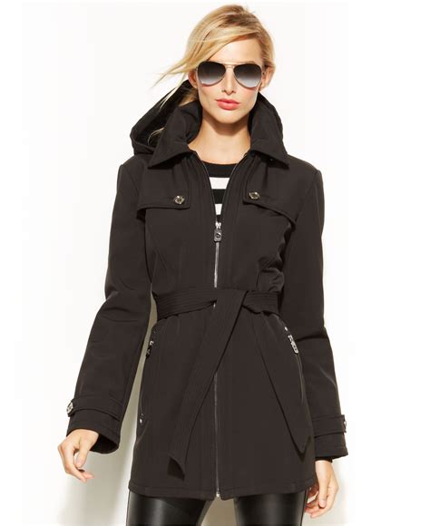 michael kors ear jackets|Michael Kors black jacket women's.